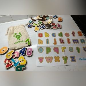 Marbotic numbers & lowercase letters